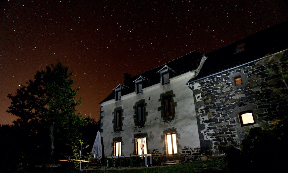 Aveyron Chambre d'hôte BASALTURE nuit